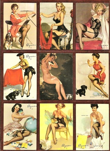 Gil elvgren calendar - elvgren, pinups
